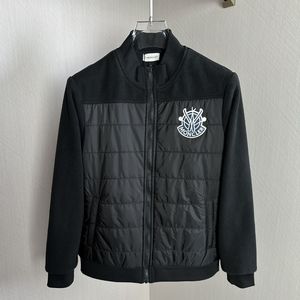 Moncler's stand -up collar zipper jacket jacket